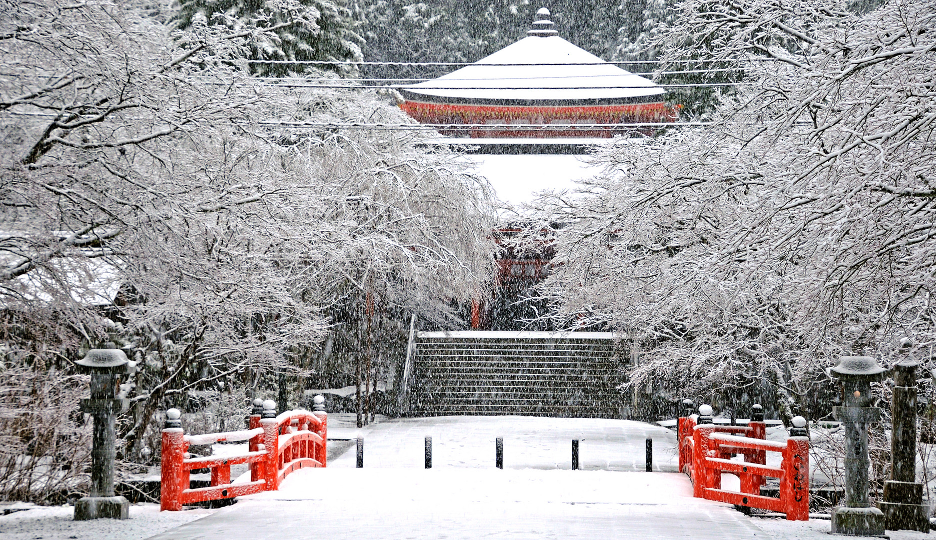 Japanische Winterszene 02