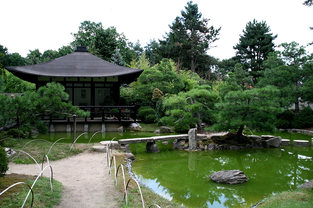 Japanischer Bonsaigarten