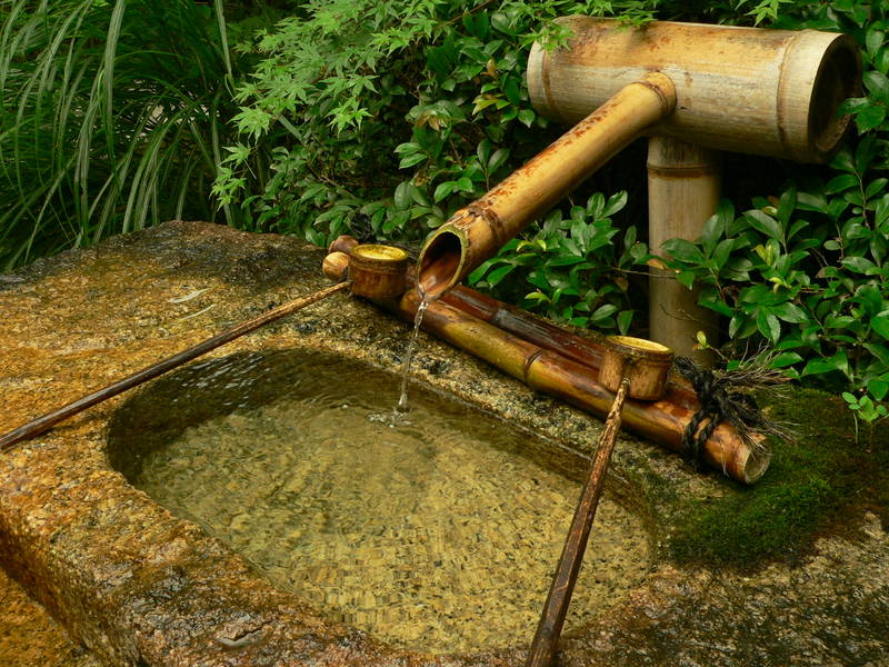 Japanischer Brunnen