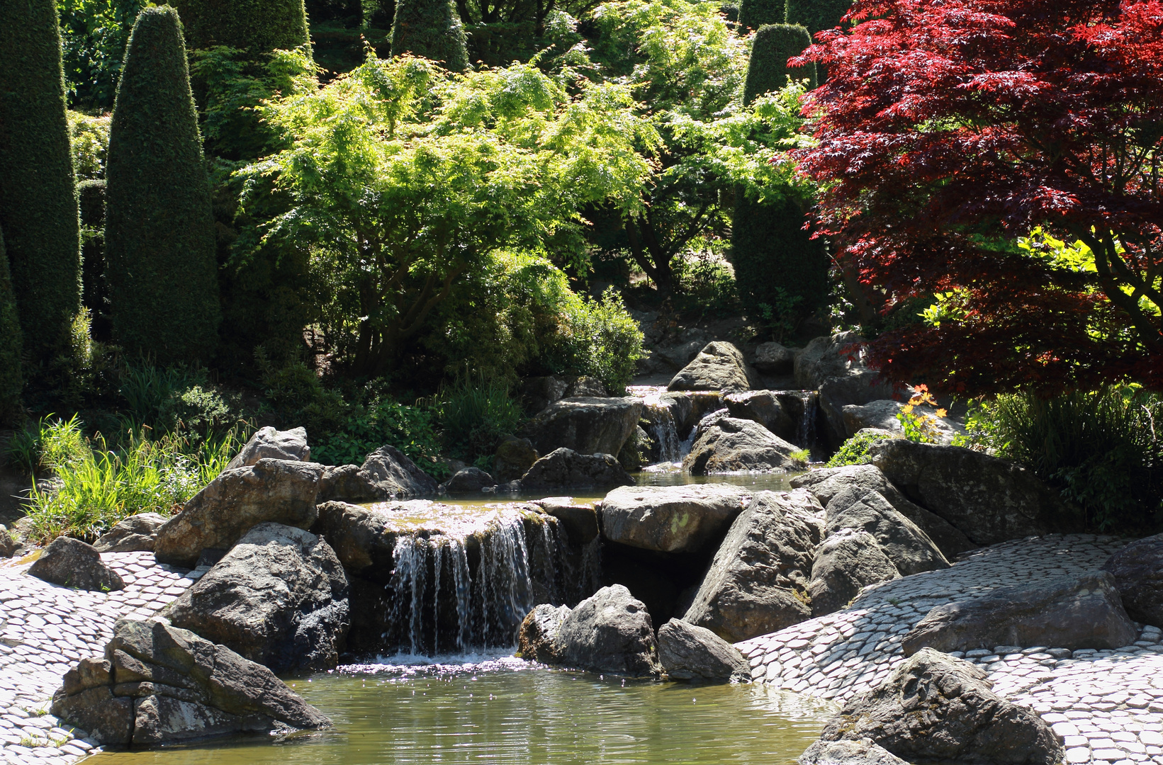 Japanischer Garten im Bonner Rheinauenpark 