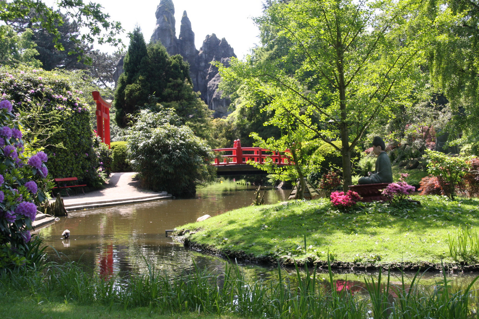 Japanischer Garten im Hamburger Zoo