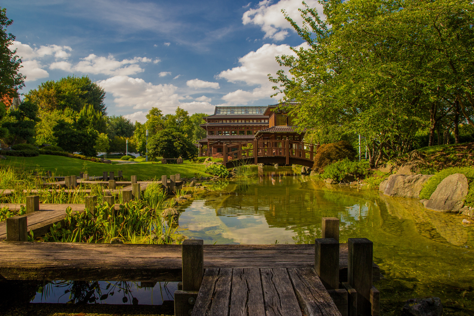 Japanischer Garten in Bad Langensalza Foto & Bild