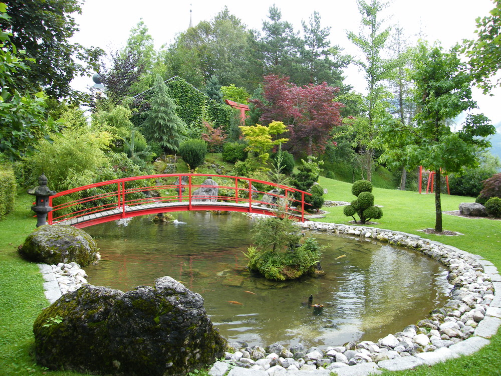 Japanischer Garten in der Steiermark Foto &amp; Bild europe