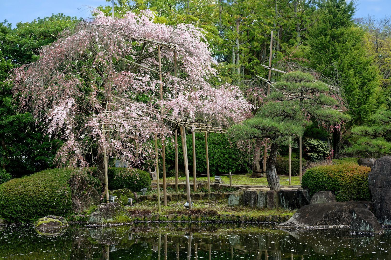 Japanischer Garten in Himeji 