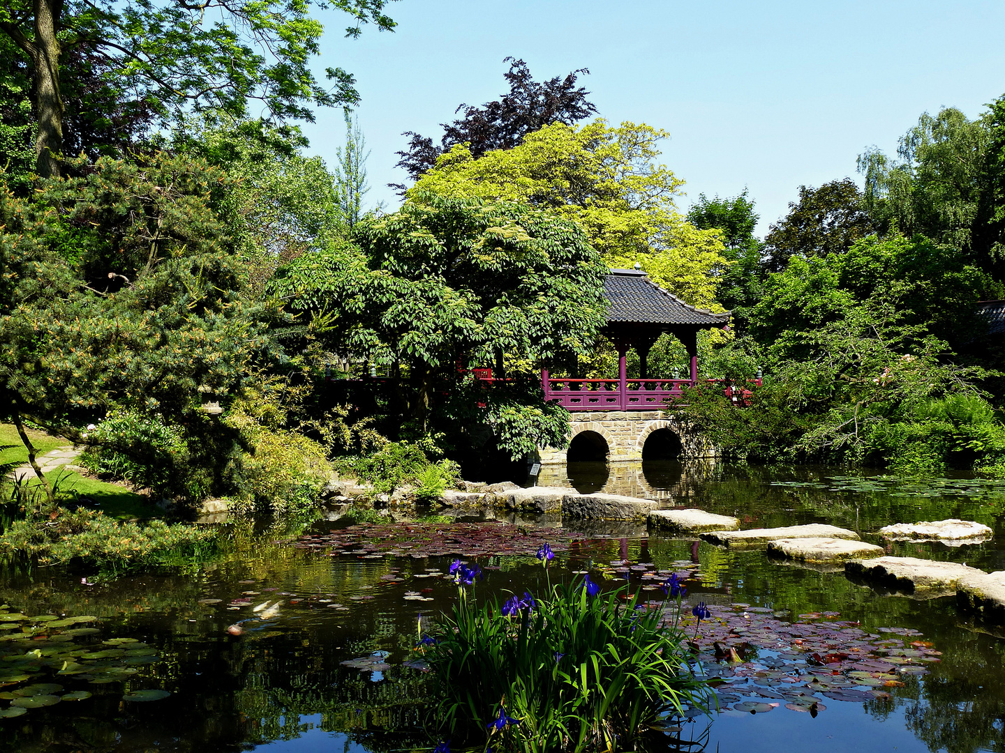 Japanischer Garten in Leverkusen...