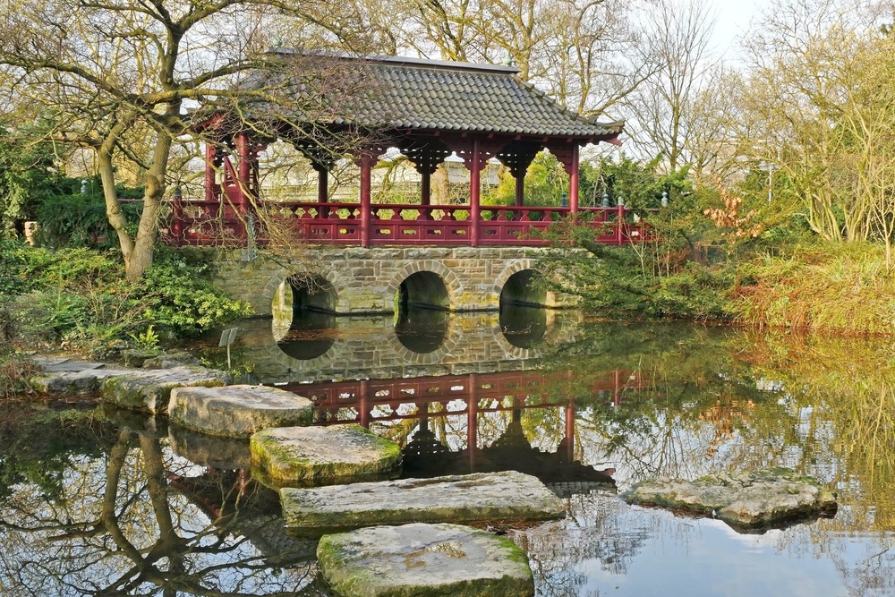 Japanischer Garten in Leverkusen