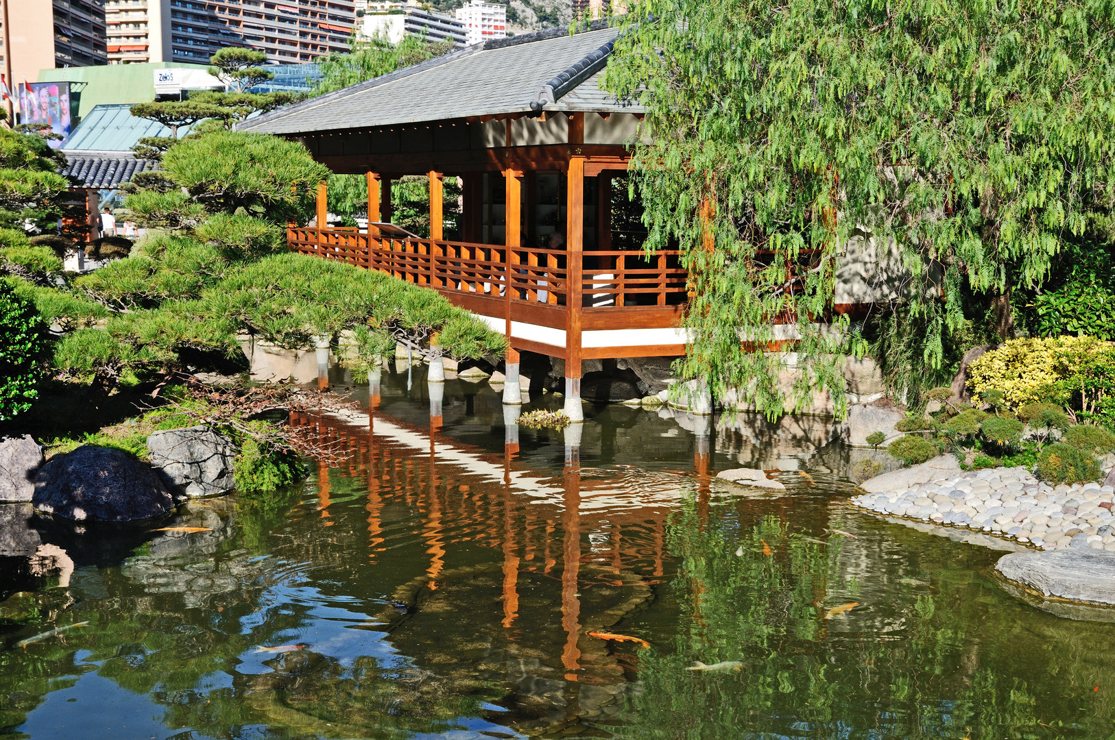 Japanischer Garten in Monaco