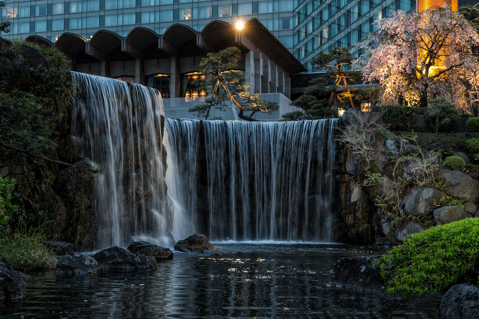 Japanischer Garten in Tokio