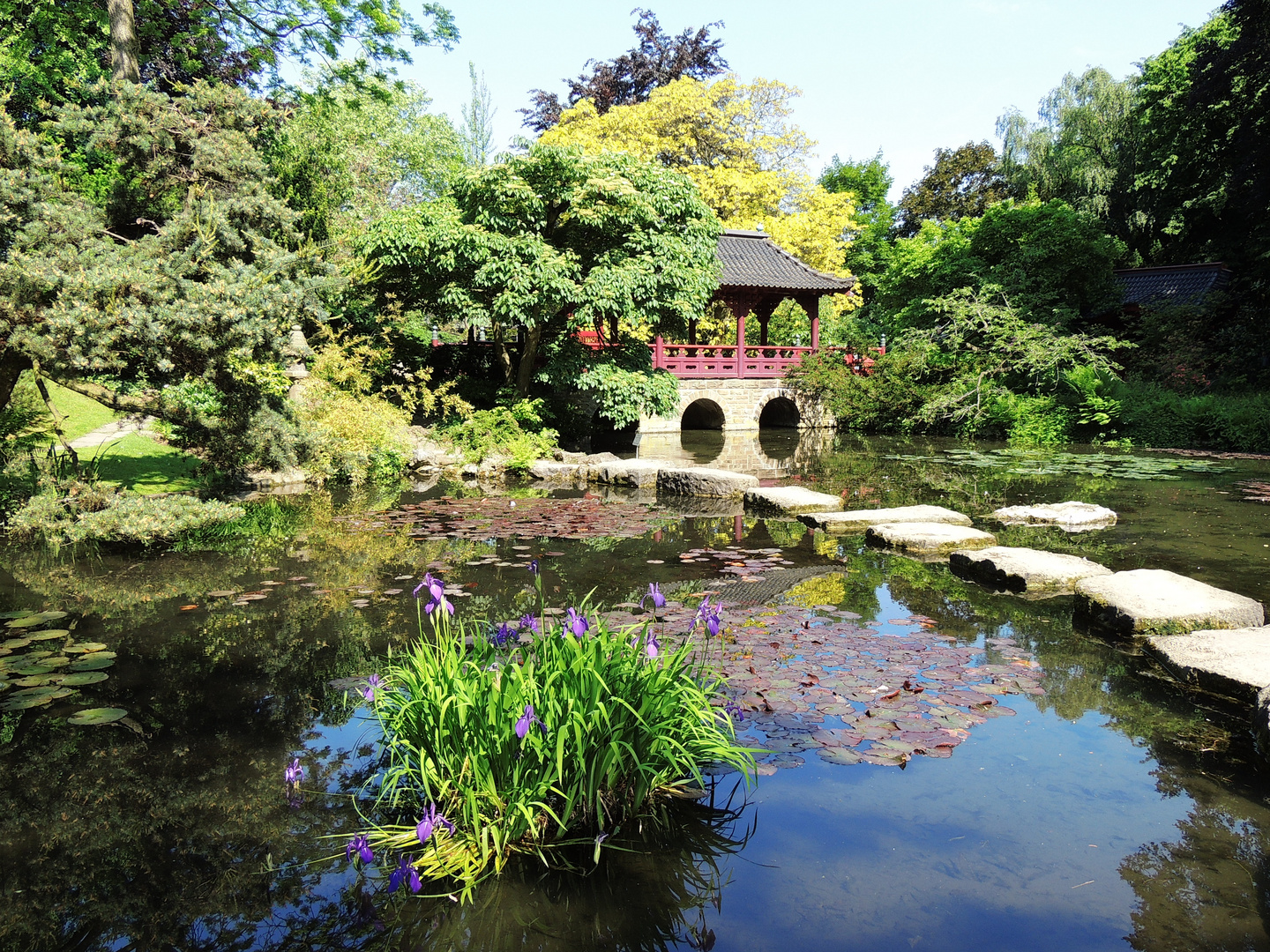 Japanischer Garten Leverkusen Foto & Bild landschaft, garten