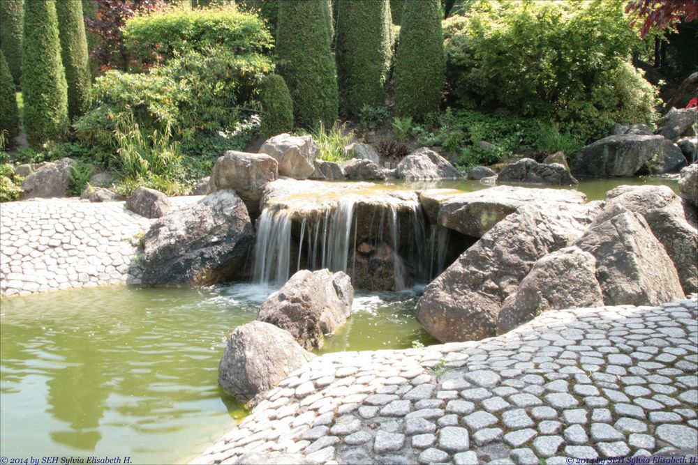 Japanischer Garten - Wasserspiele