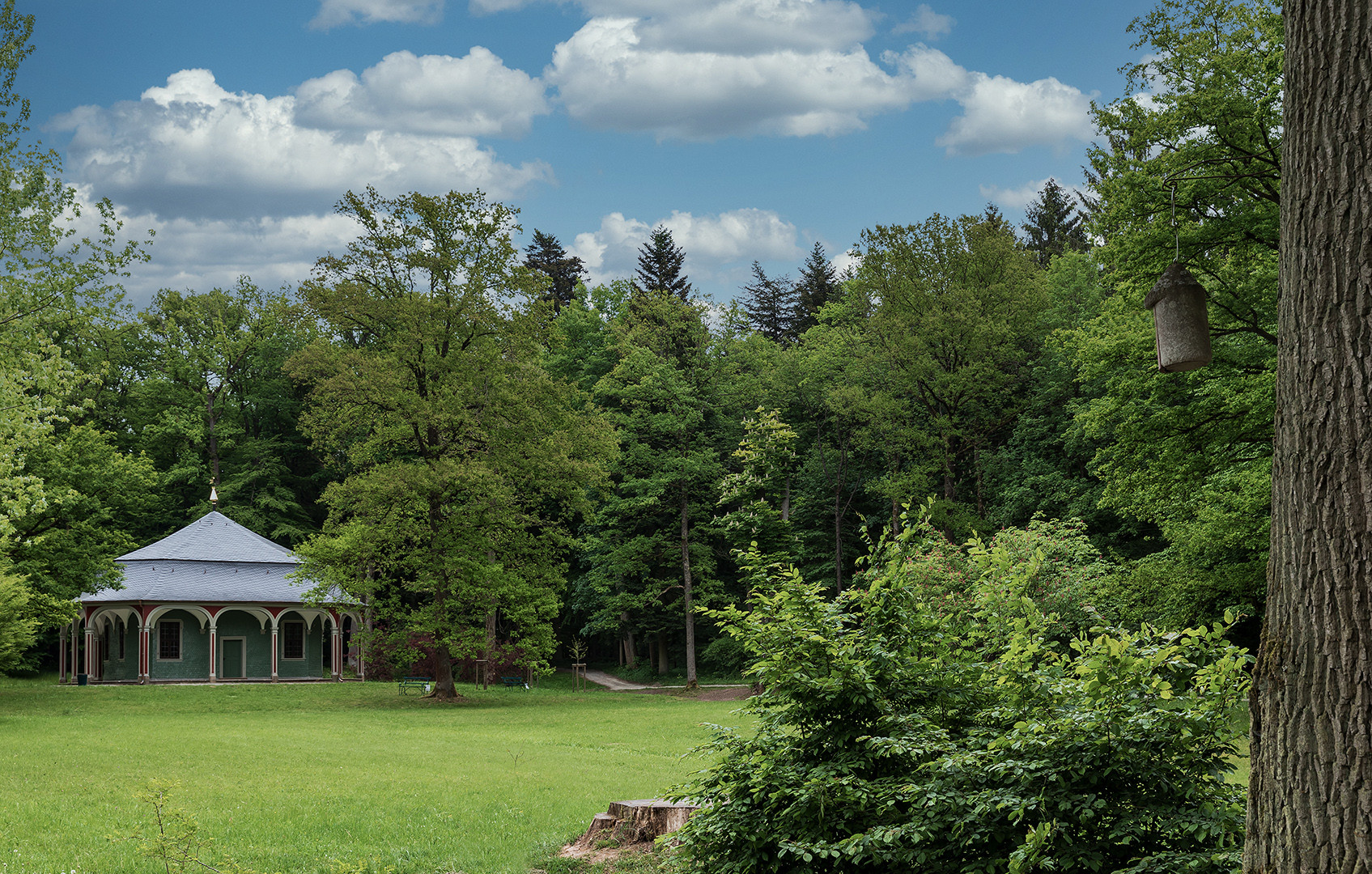 Japanischer Pavillon beim Schloss Fasanerie