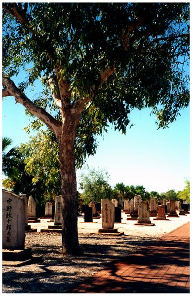 Japanischer Perlentaucherfriedhof in Broome