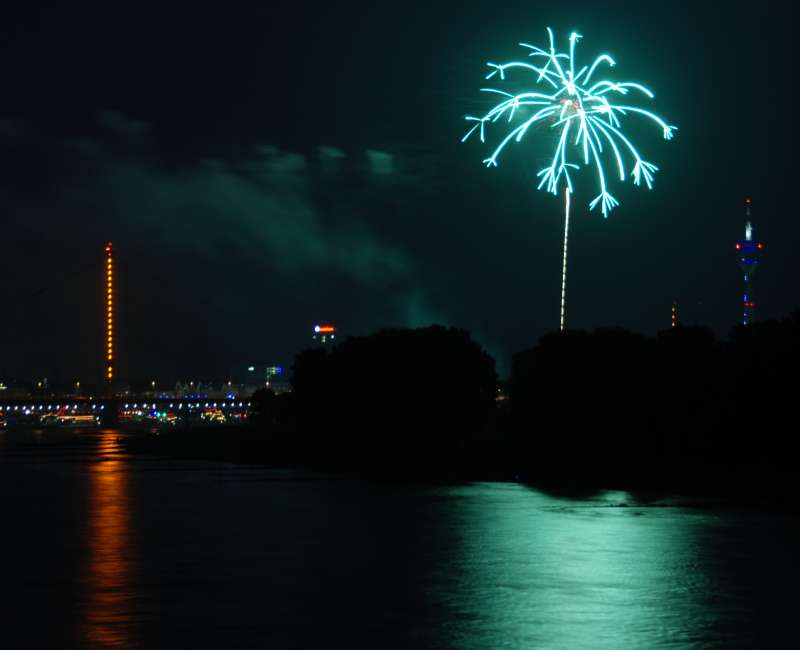 Japanisches Feuerwerk Düsseldorf 1