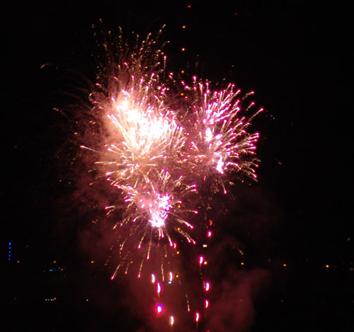 Japanisches Feuerwerk Düsseldorf 2004