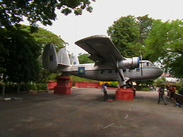 Japanisches Flugzeug in Malaysia