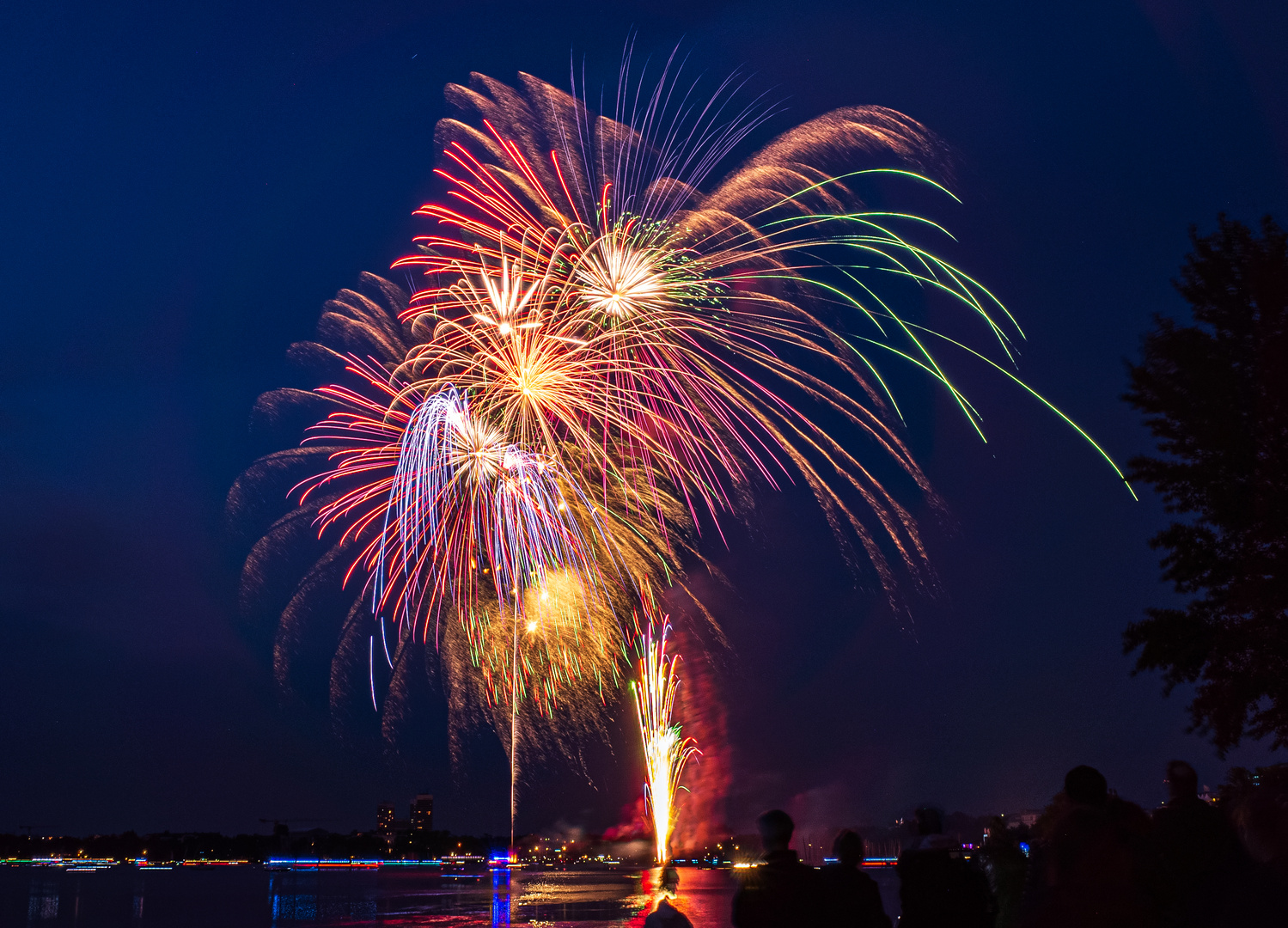 Japanisches Kirschblütenfest Feuerwerk 2019 Hamburg