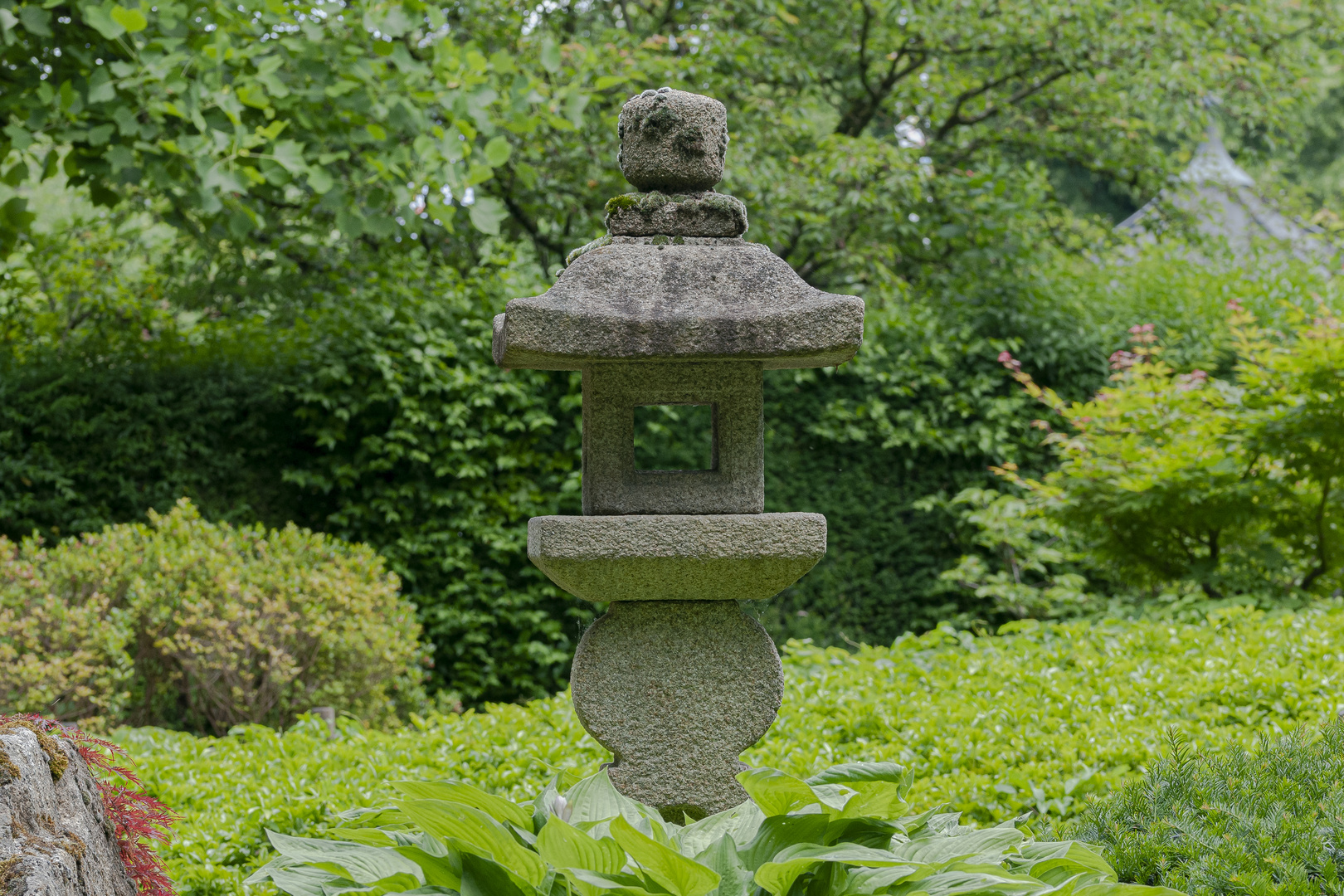 Japanlampe im Bot. Garten Augsburg