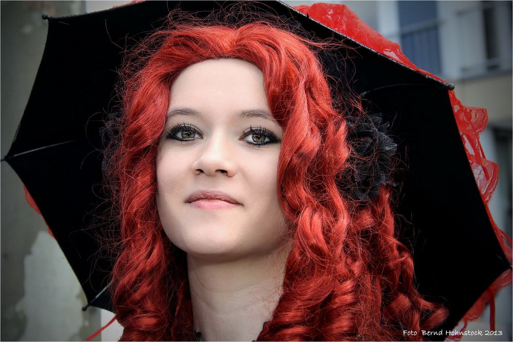 Japantag Lady in Red ... 2013