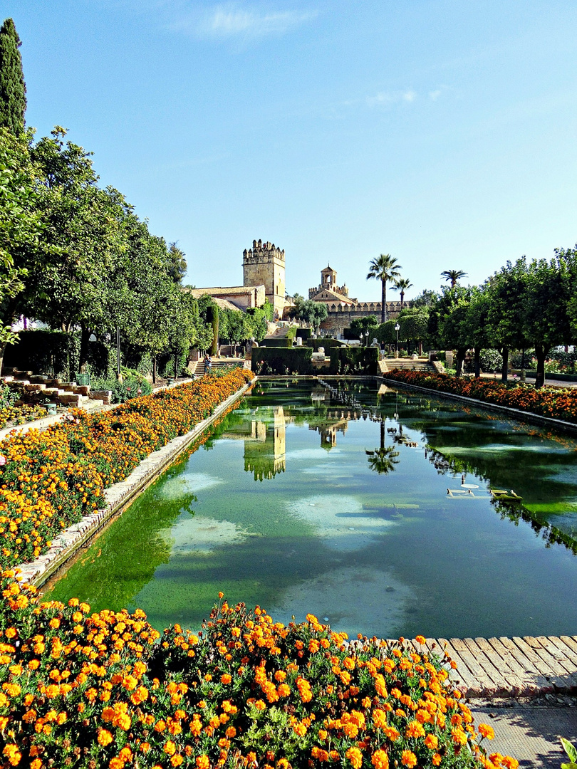 Jardin de l'Alcazar à Cordoue