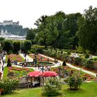 Jardin del palacio de Mirabell , Salzburg Austria