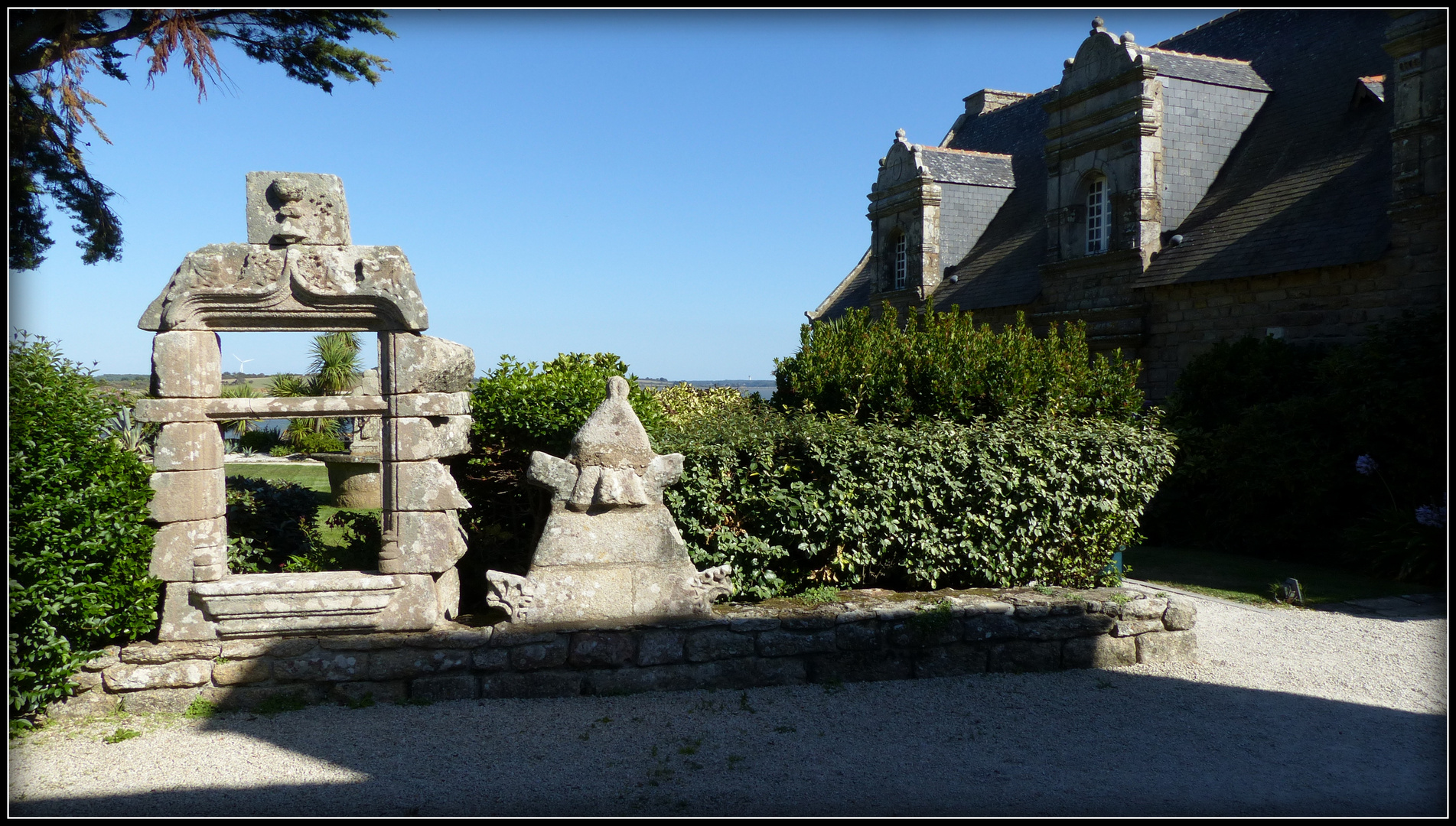 Jardin d'hôtel 