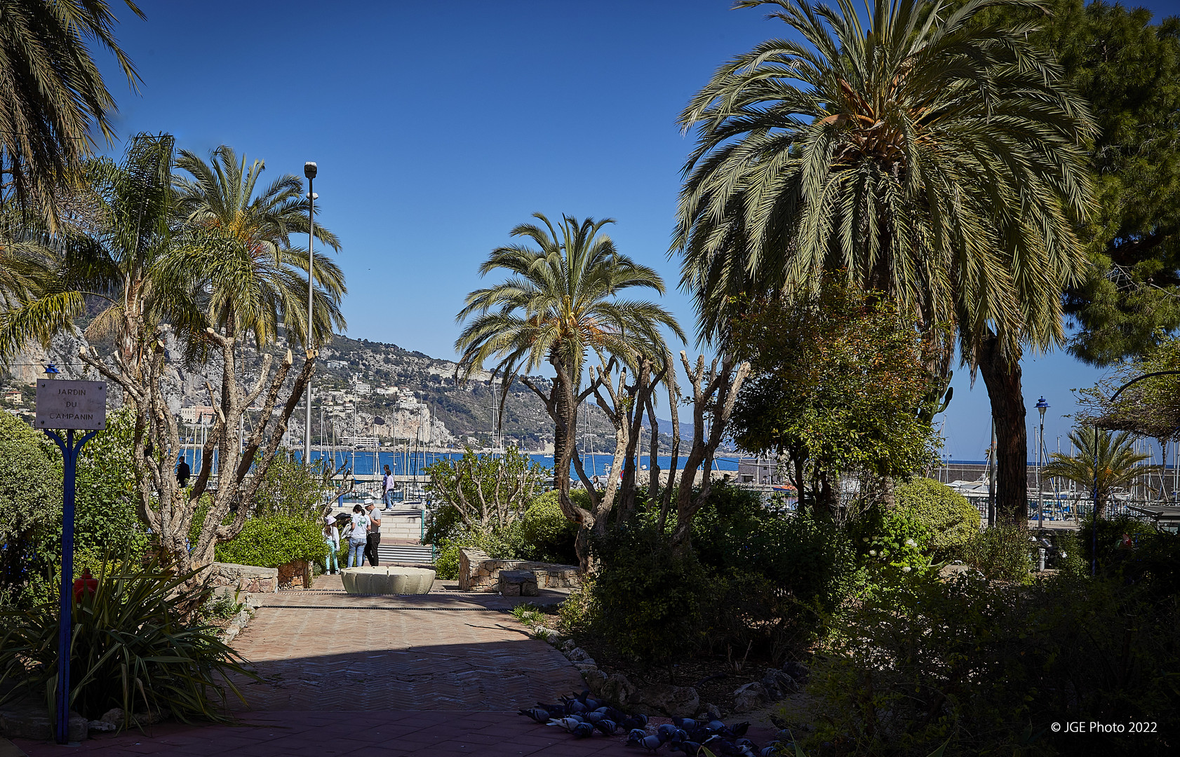 Jardin du Campanin in Menton