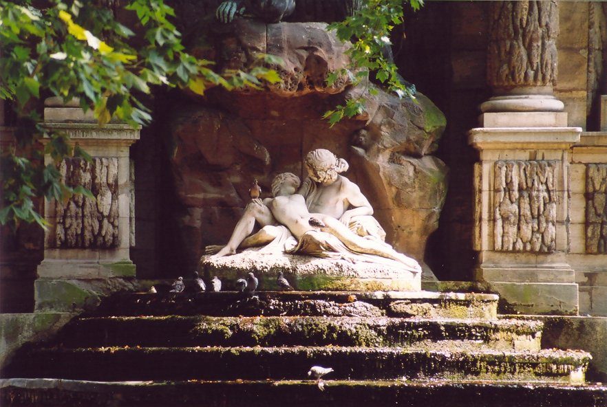 Jardin du Luxemburg: Fontaine de Médicis (Detail)