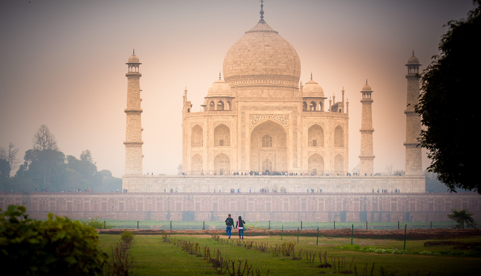 Jardin du Taj Mahal...