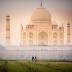 Jardin du Taj Mahal...