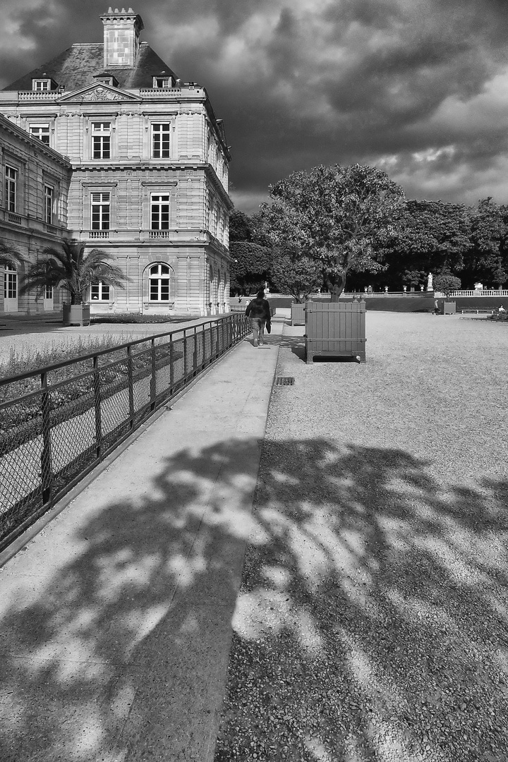 Jardin Luxembourg dramatique