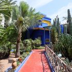 Jardin Majorelle in Marrakech, Yves Saint Laurent