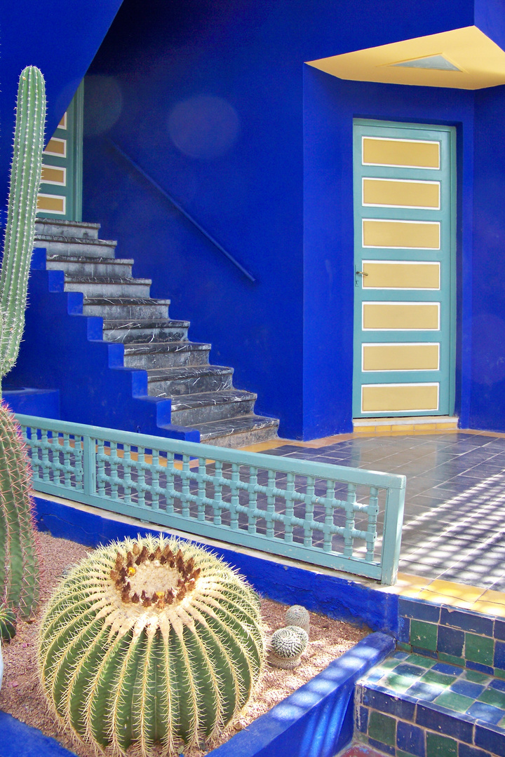 jardin majorelle, marrakech, maroc