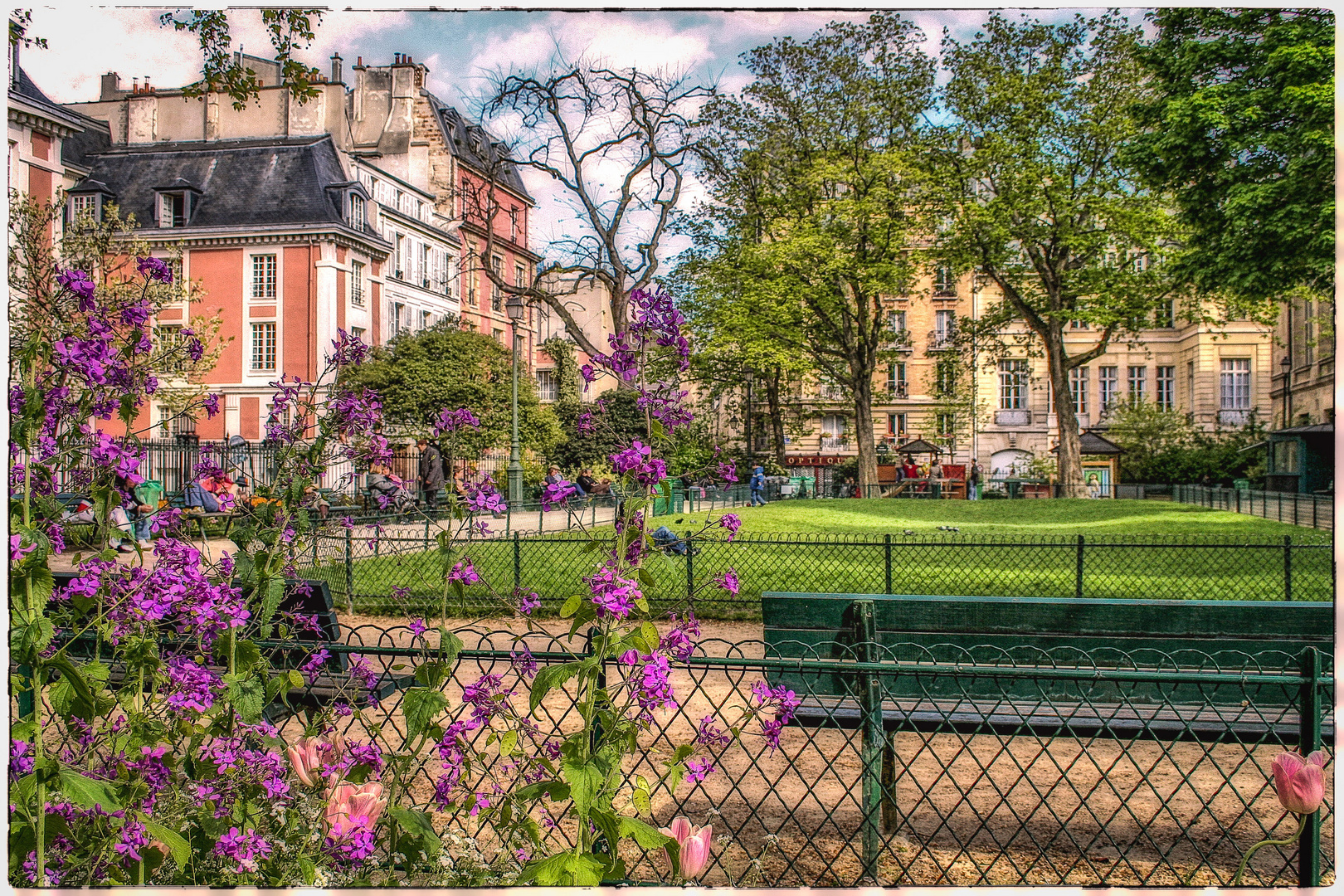 Jardin parisien photo et image | jardins, mes paysages, paris Images