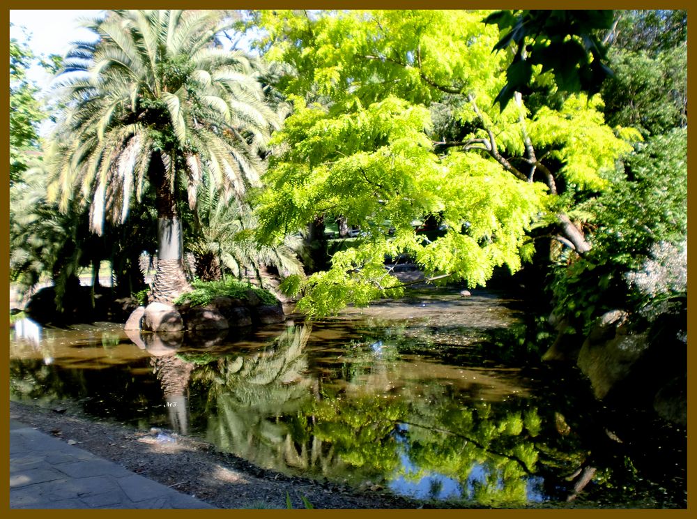 Jardin public à Melbourne, Australie