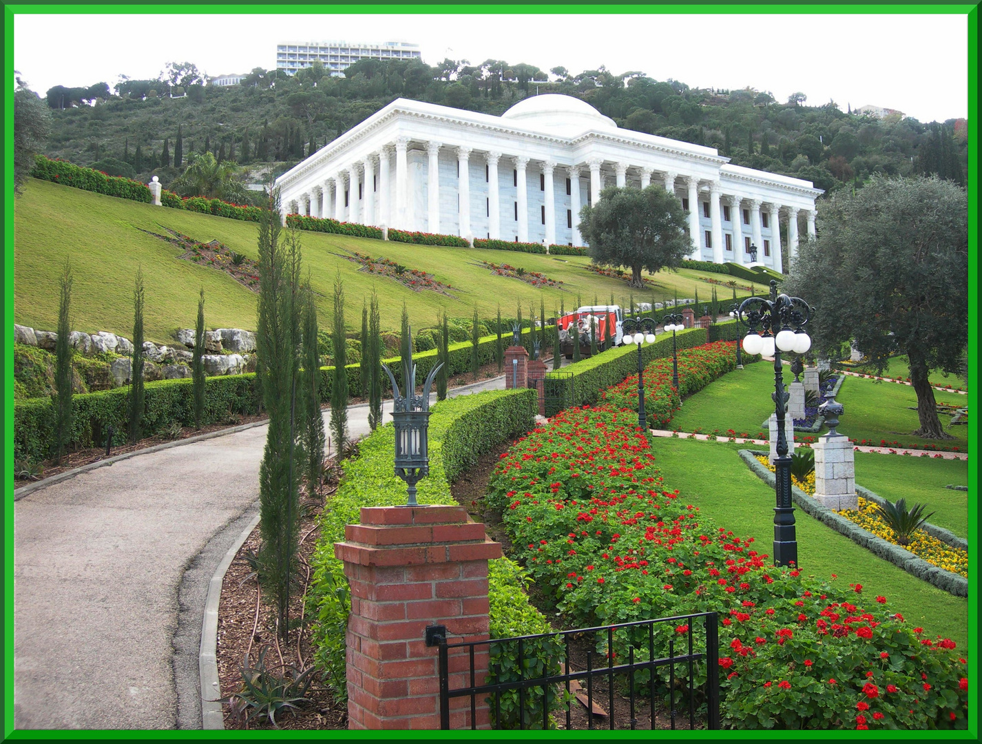 JARDINES BAHA'IS DE HAIFA (EDIF. DE LA CASA DE JUSTICIA)