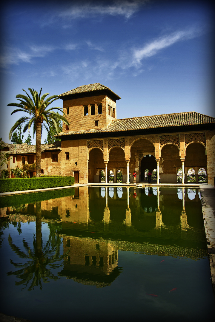 Jardines de la alhambra, Granada