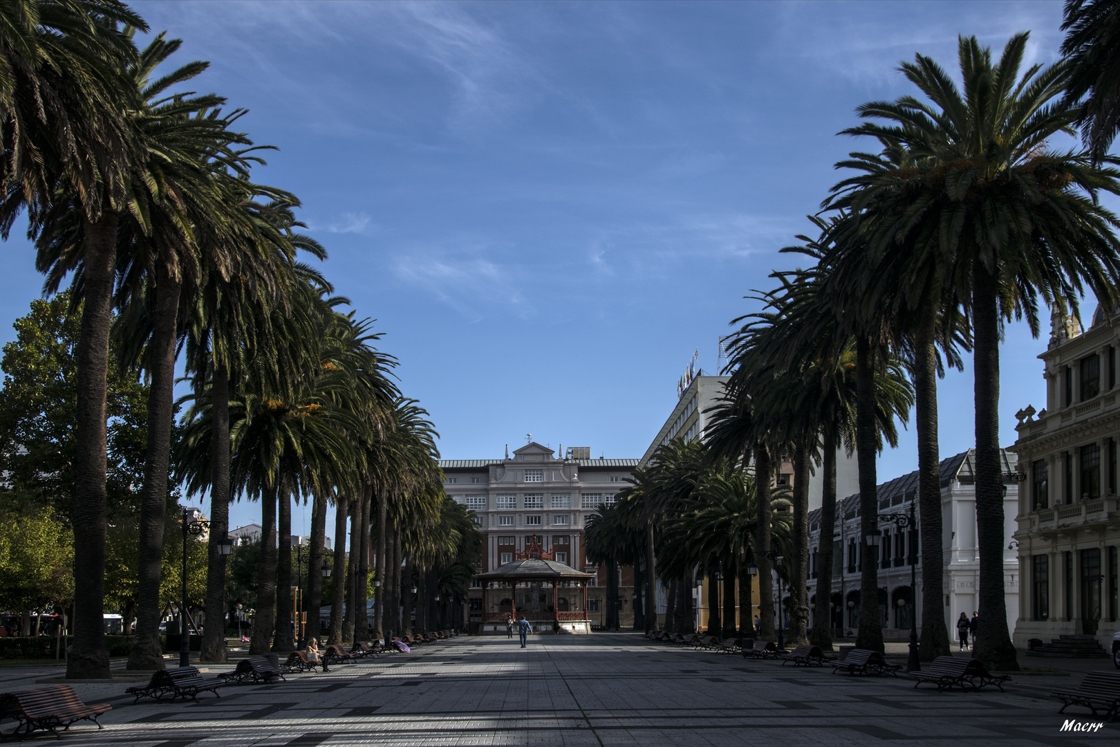 Jardines de Mendéz Nuñéz. La Coruña