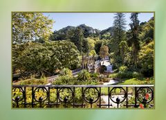 Jardines de Regaleira. Vista desde el palacio.