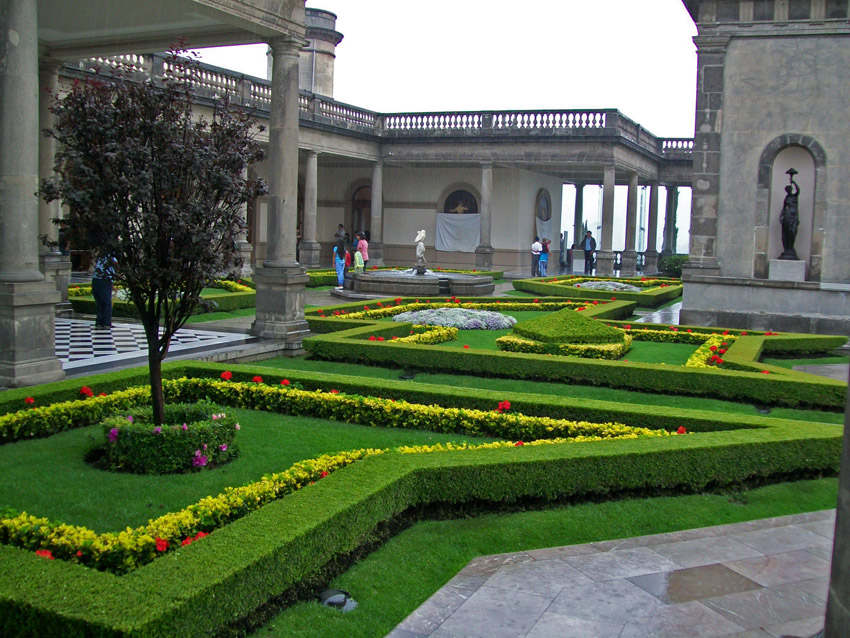 Jardines del Castillo Chapultepec