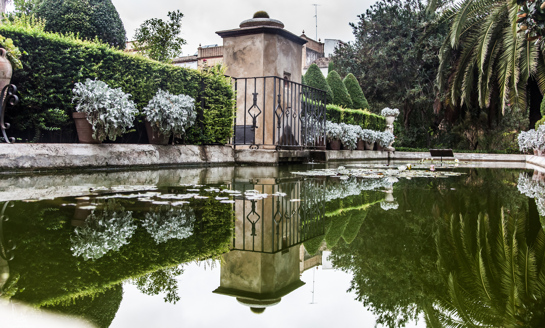 Jardines del Palacio de los Ribera