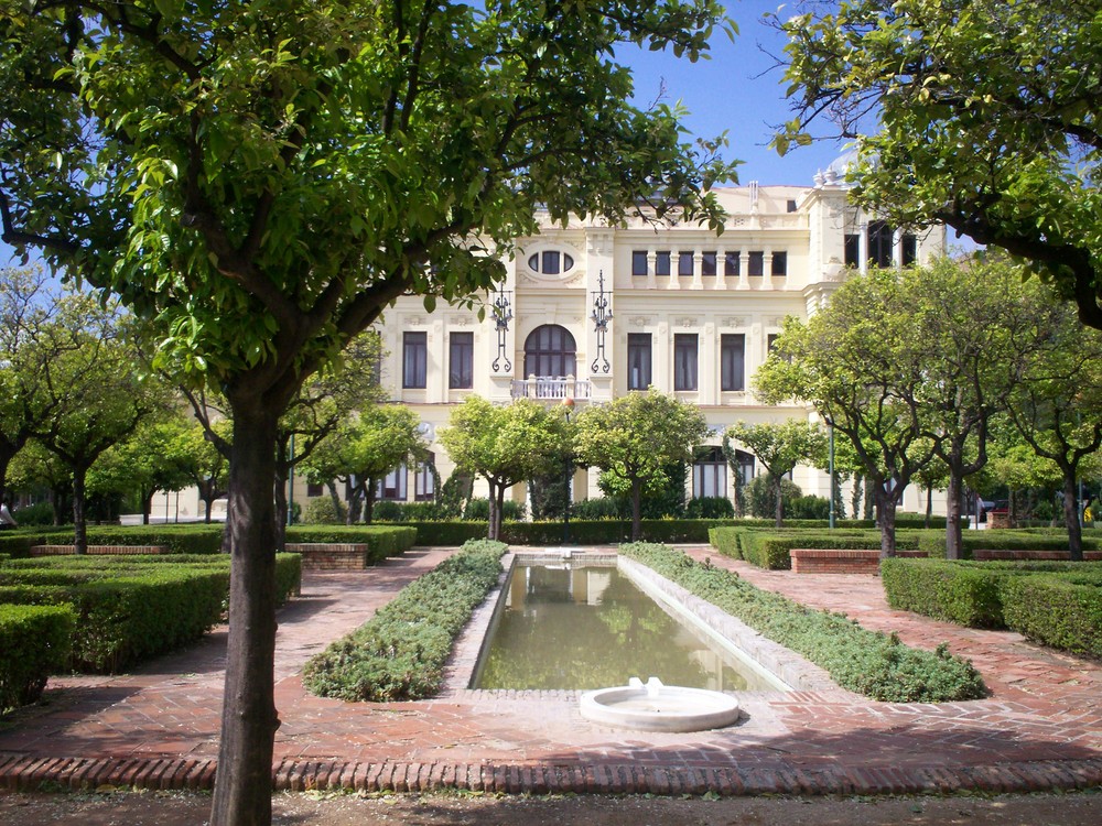 Jardines en Málaga