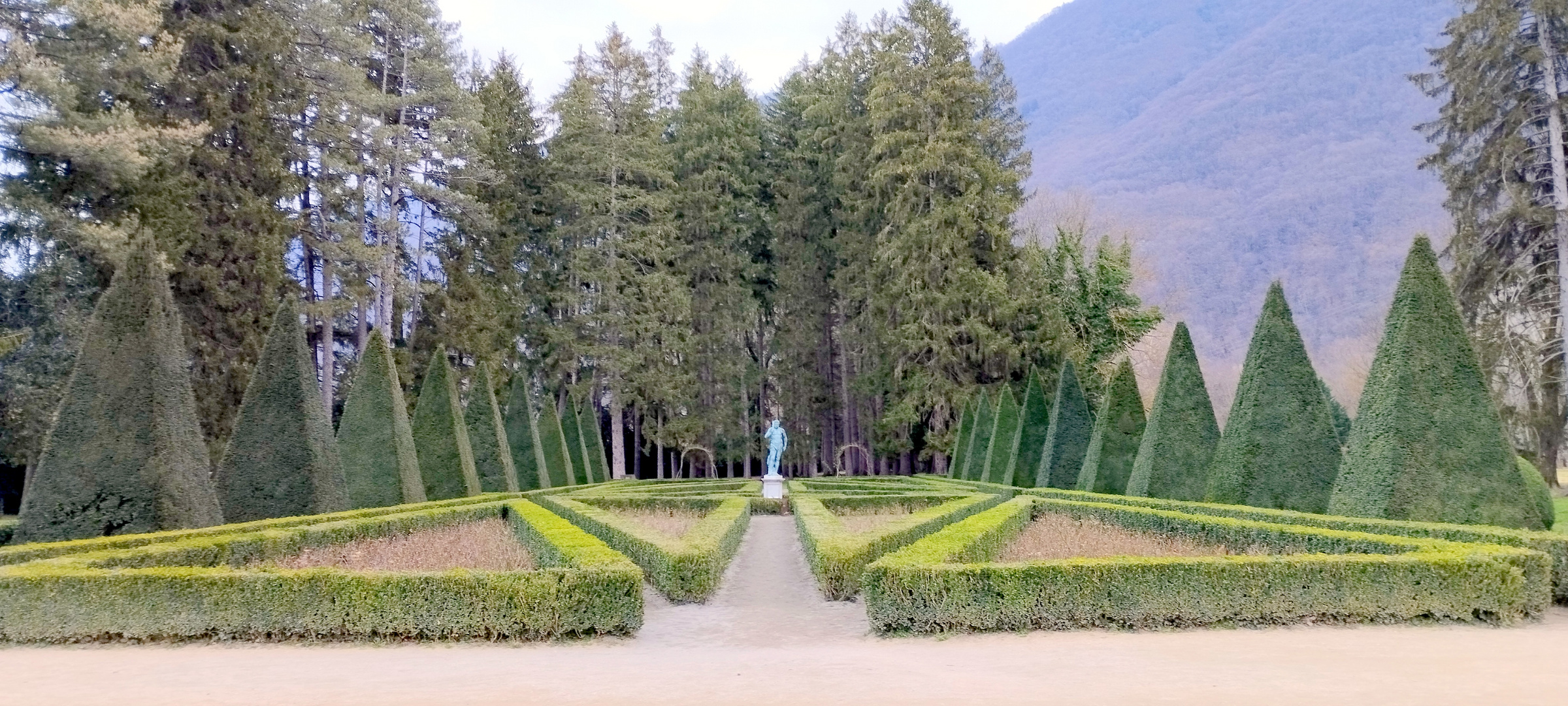 Jardins à la Française, Vizille, Isère