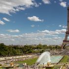 Jardins du Trocadéro mit Eiffelturm