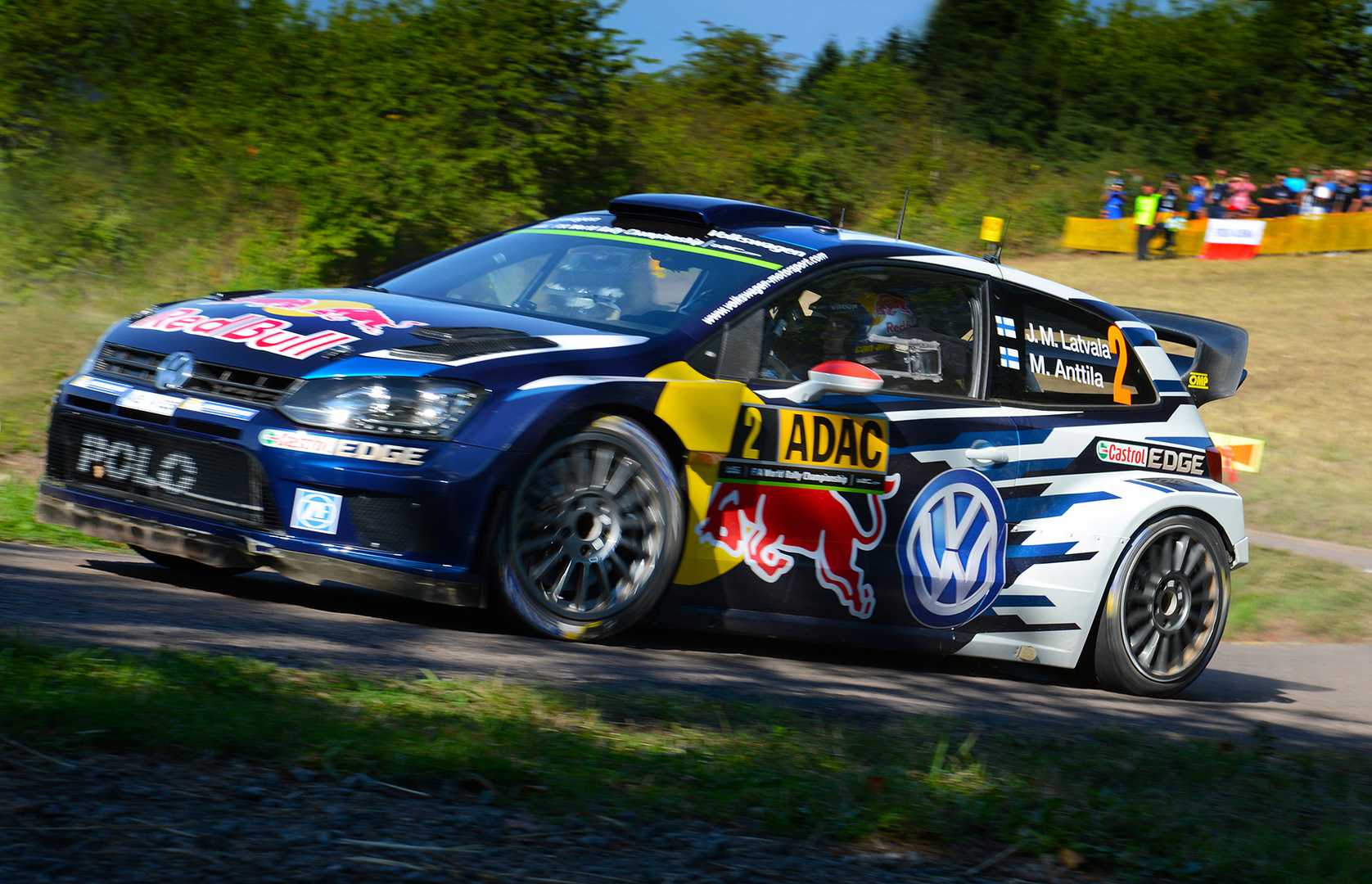 Jari-Matti Latvala beim Shakedown