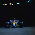 Jarno Trulli at Monaco tunnel exit