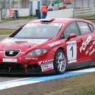 Jasmin Rubatto Anfahrt Spitzkehre Hockenheimring Seat Leon Supercopa