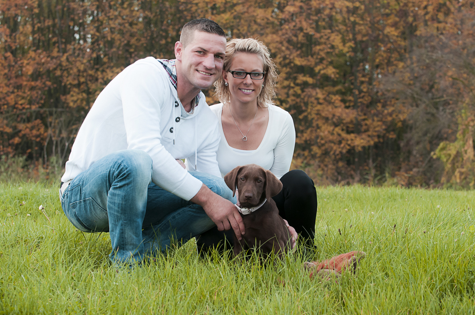 Jasmin und Marian mit Leila