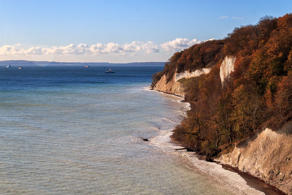 Jasmunder Küste im Herbst