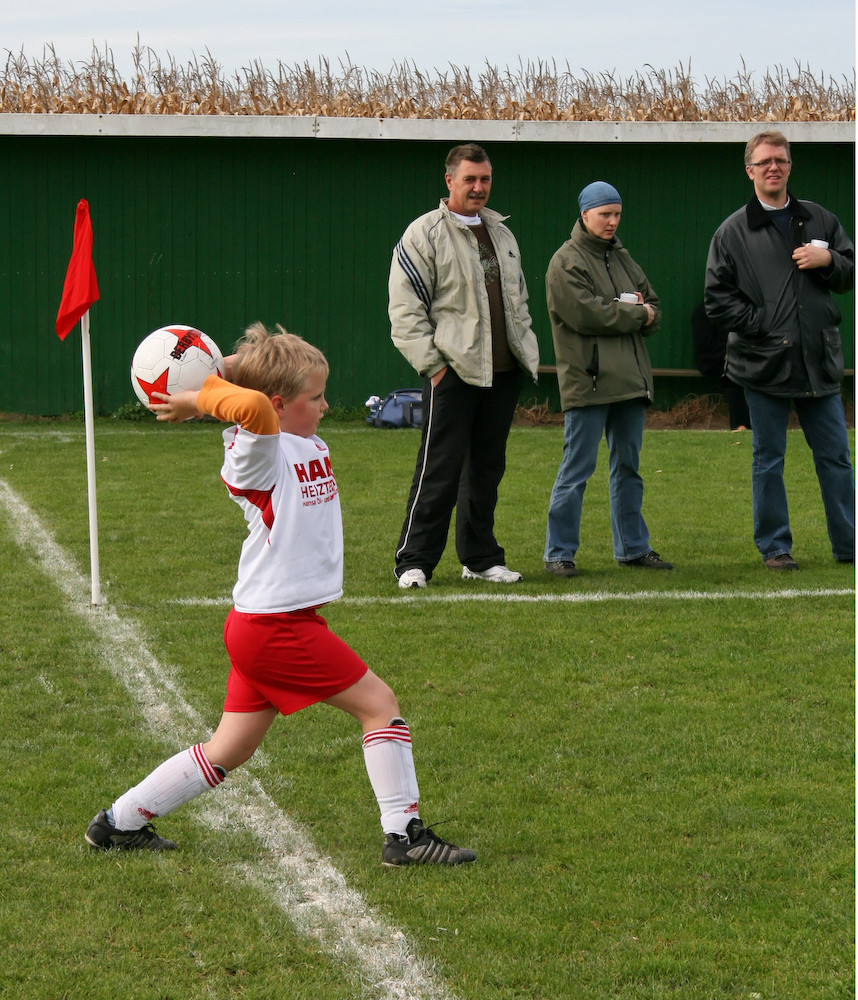 Fußball Einwurf Fußball Einwurf