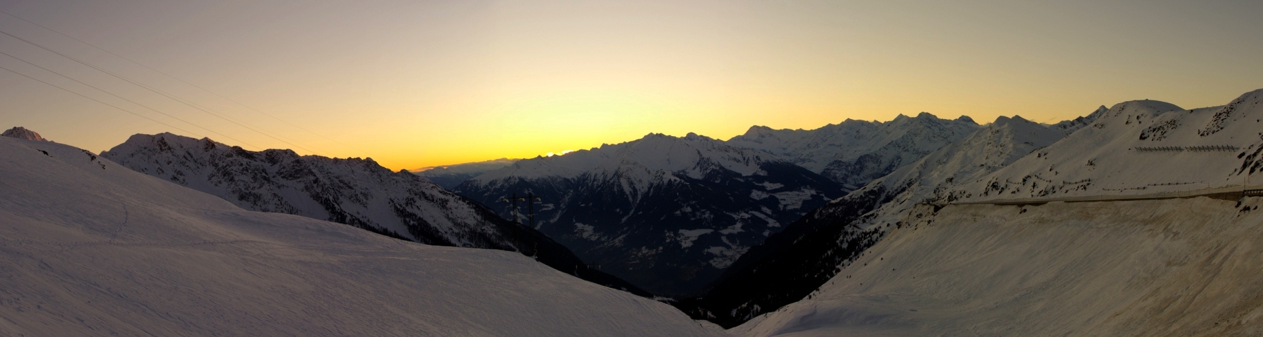 Jaufenpass/Südtirol Sunset